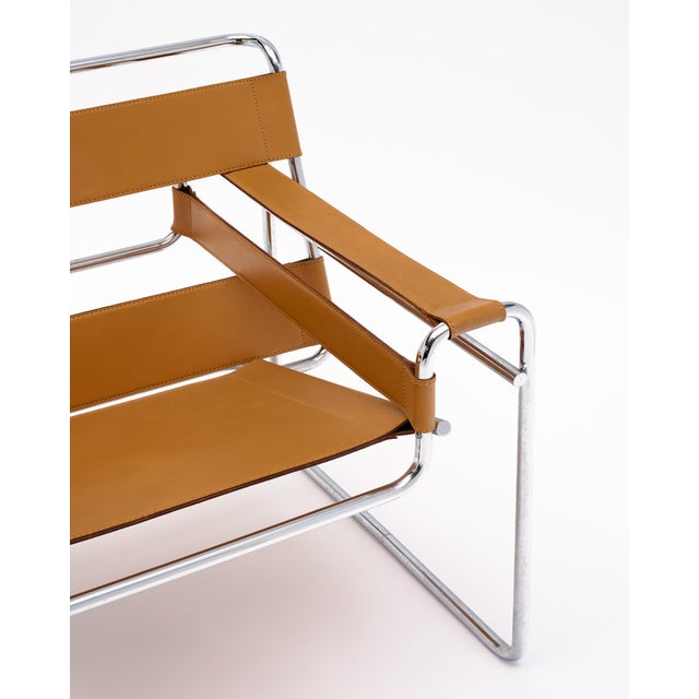 Modern Wassily Armchair by Marcel Breuer For Sale - Image 3 of 9