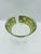 Mid 20th Century Mid 20th Century Mid-Century Modern Culver Prado 22k Gold & Green Glass Serving Bowl For Sale - Image 5 of 10