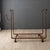 Large Hammered Steel Firewood and Kindling Rack With Rustic Patina For Sale - Image 10 of 16