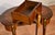 1900s Antique French Louis XV Walnut & Satinwood Inlay Side / End Table France For Sale - Image 6 of 17