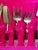 Folk Art Vintage Siam Thai Brass and Rosewood Complete Flatware Set for 12 For Sale - Image 3 of 13