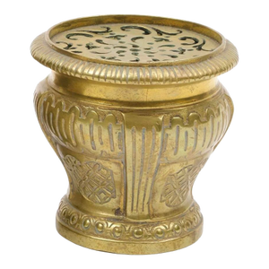 Antique 18th Century French Louis XVI Bronze Pounce Pot or Sander for the Desk