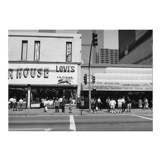 1980s Downtown Los Angeles Street Photograph by Don Ware For Sale