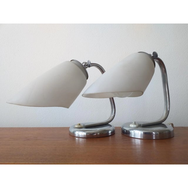 Art Deco Table Lamps, 1930s, Set of 2 For Sale - Image 3 of 13