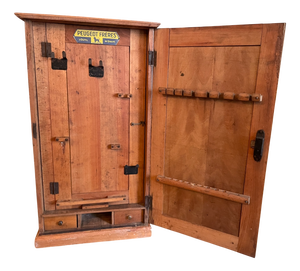 French Tool Wall Cabinet from Peugeot Fréres, 1910