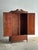 Late 19th Century Antique Mahogany Wardrobe Armoire With Original Mirrors For Sale - Image 9 of 16