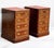 Victorian Bedside Drawers in Mahogany with Brass-Bound Decor, Set of 2 For Sale - Image 3 of 18