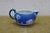 Early 20th Century Vintage Wedgwood Blue Jasperware Candlesticks Creamer Sugar Teapot Bowl Compote - Set of 6 For Sale - Image 5 of 16