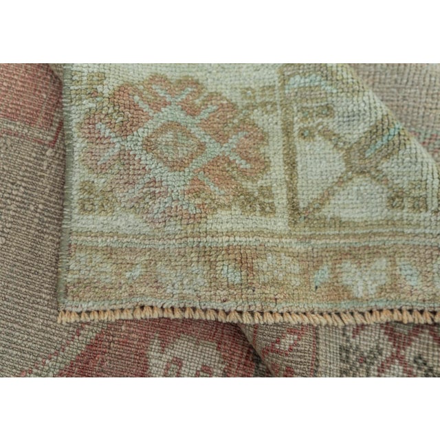 Turkish Vintage Rug 3'8" x 10'9" #20655 For Sale In Houston - Image 6 of 8