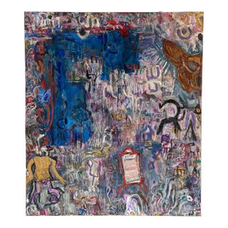 Modern Abstract Painting by Roderick Coles For Sale