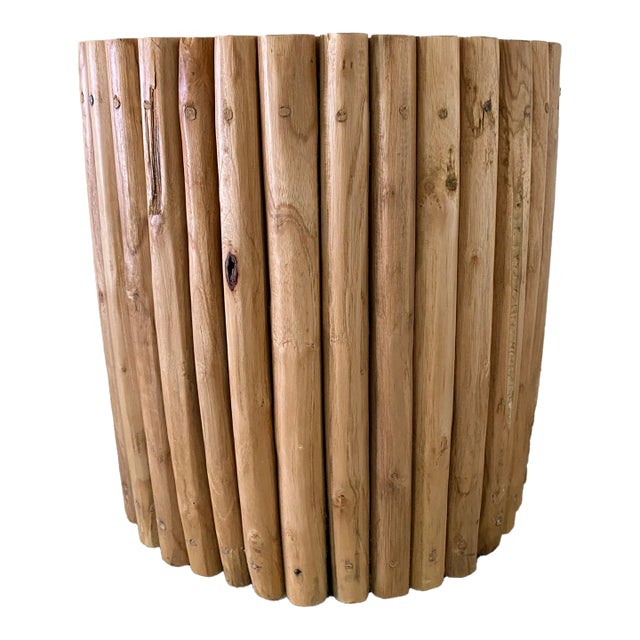 20th Century Teak Bundle Side Table For Sale