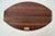 1960’s Mid-Century Modern Italian Solid Walnut Tray For Sale - Image 11 of 12