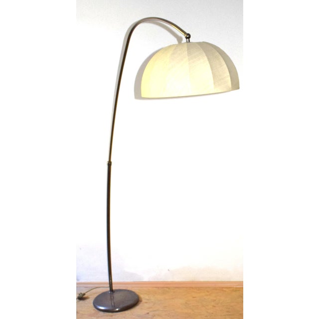 Large Height-Adjustable Arc Lamp from J.T. Kalmar, 1940s For Sale - Image 6 of 9