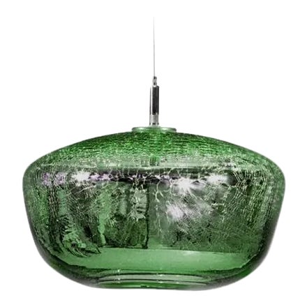 Galaxy Pendant Light from the Charmed Collection in Jade For Sale