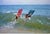 The Hamptons by Toni Frissell A beach scene in The Hamptons USA 1955. (Photo by Toni Frissell) 16x20" inches / 40x50cm...