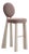 Mary II Bar Chair by Ottiu For Sale