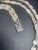 1930s Louis Rousselet Multi Layer Pastel Colored Satin Glass Necklace With Ornate Sterling Silver Push Clasp Art. For Sale - Image 5 of 6