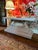 1930âs Style Three Tier Pickled Oak Ram Console Table With Goats For Sale - Image 10 of 10