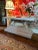 1930’ks Style Three Tier Pickled Oak Ram Console Table With Goats For Sale - Image 10 of 10