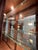 Broyhill Mission Style Arts & Crafts Lighted China Cabinet Buffet For Sale - Image 9 of 12