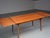 Brown 312 Teak and Oak Dining Table by Hans J. Wegner for Andreas Tuck, Denmark, 1960s For Sale - Image 8 of 17