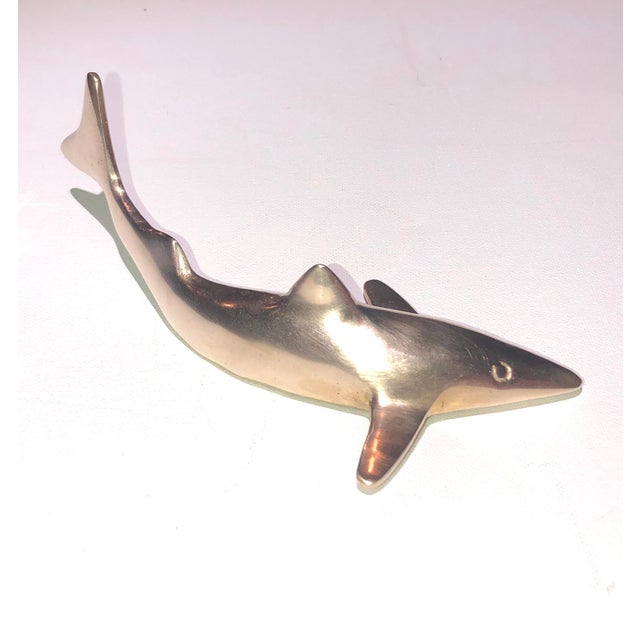 Lovely little shark to brighten your desk or shelf. A shark reminds us to be fearless, move effortlessly through life...