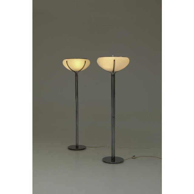 Mid-Century Modern Quadrifoglio Floor Lamp by Studio 6G for Guzzini, 1970s For Sale - Image 3 of 16