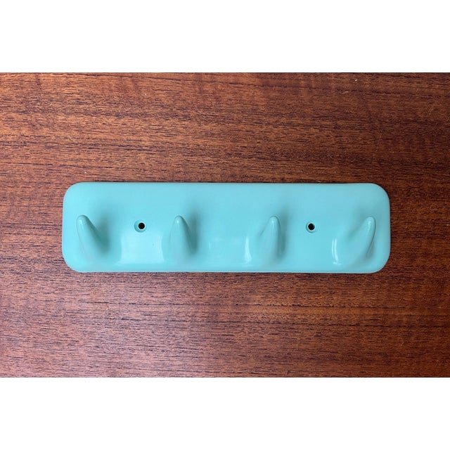 Plastic Mid-Century Modern Space Age Sesia Wall Wardrobe or Towel Holder from CM Brevettato, Italy, 1960s For Sale - Image 7 of 8