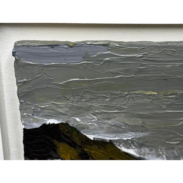 Dated 2022 Carneddau Snowdonia British Landscape Painting in the Manner of Kyffin Williams For Sale - Image 6 of 18