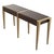 "Micra" Credenza & Console With Bronze For Sale - Image 4 of 5