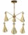 Cone Shades Sputnik Style Chandelier Light Fixture For Sale - Image 6 of 11