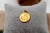 19.2k Gold Pendant, in Worn conditions. Designed 1920 to 1949