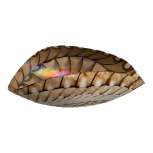 Large Sculptural Murano Glass Shell Bowl