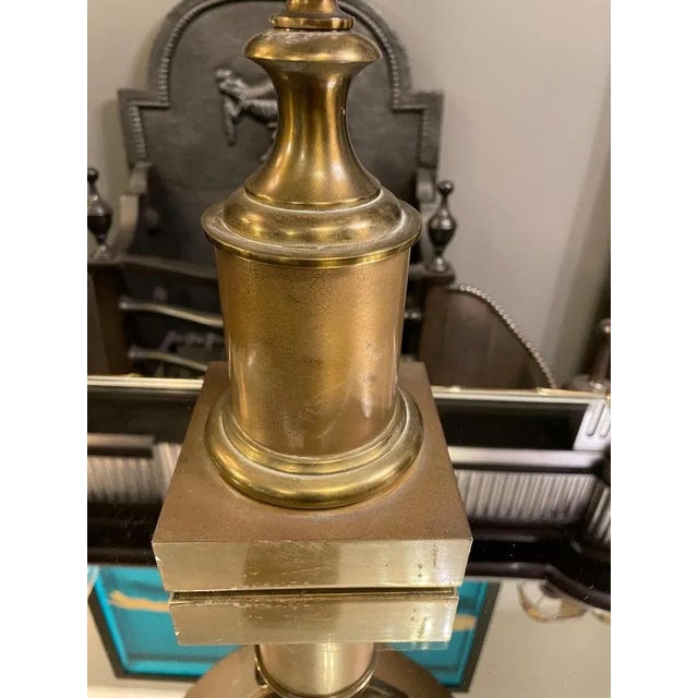 Lotus Table Lamp in Bronze from Maison Charles, 1970 For Sale - Image 3 of 10