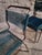1960s 20th Century French Spaghetti Chairs and Ottoman with Chrome Frame, 1960s, Set of 7 For Sale - Image 5 of 18