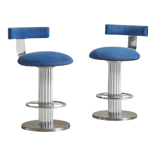 Design for Leisure Stools - A Pair For Sale