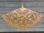 Plastic 1960s Large Burwood Products Inc Chinese Peacock and Florals Wall Fan MCM Decor For Sale - Image 7 of 8
