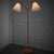 A beautiful floor lamp, manufactured in Sweden by an as yet unidentified maker during the 1930s. The lamp features a...