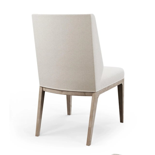 Transitional Century Furniture Cadence Dining Chair - Sand Cerused For Sale - Image 3 of 4
