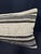 Turkish Hemp Pillow Cushion Natural Beige Black Cushion Cover 14x40 For Sale - Image 4 of 4