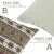 Fabdivine Block Print Laxmi Border Pattern Pillow Cover Linen Blend --14"x36" Inch For Sale - Image 4 of 5