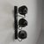 This lamp is easy to hang on a screw in the wall: there is a hook with a hole on the back of the vertical u-profile....