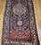 Vintage Persian Bidjar Wide Runner, Hand-Knotted Wool, Geometric Medallion Pattern, Navy & Ivory, 4x14 For Sale - Image 16 of 18