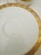 Early 20th Century Vintage C. Ahrenfeldt Set of 6-24kt Gold Rim Saucers For Sale - Image 5 of 6