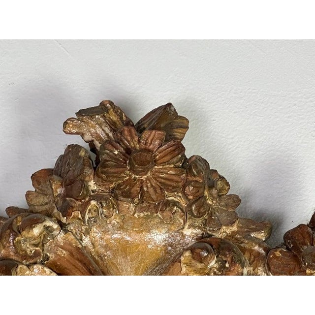 Glass 19th C. Italian Rococo Style Mirror For Sale - Image 7 of 13