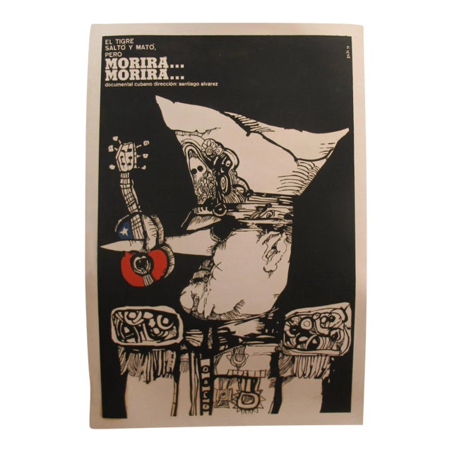 1970's Original Political Documentary Poster - Announcement Poster - Morira... Morira... For Sale