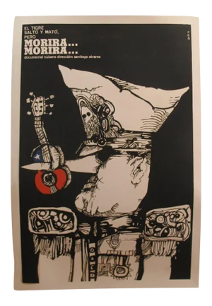 1970's Original Political Documentary Poster - Announcement Poster - Morira... Morira...