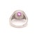 Natural 0.35 cts pink sapphire & 1.41 cts diamond ring in 18k gold For Sale - Image 11 of 18