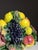 Yellow Italian Majolica Ceramic Fruit Piece, 1960s For Sale - Image 8 of 18