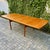 1980s Large Mid Century Danish Modern Teak Extension Dining Table For Sale - Image 10 of 12